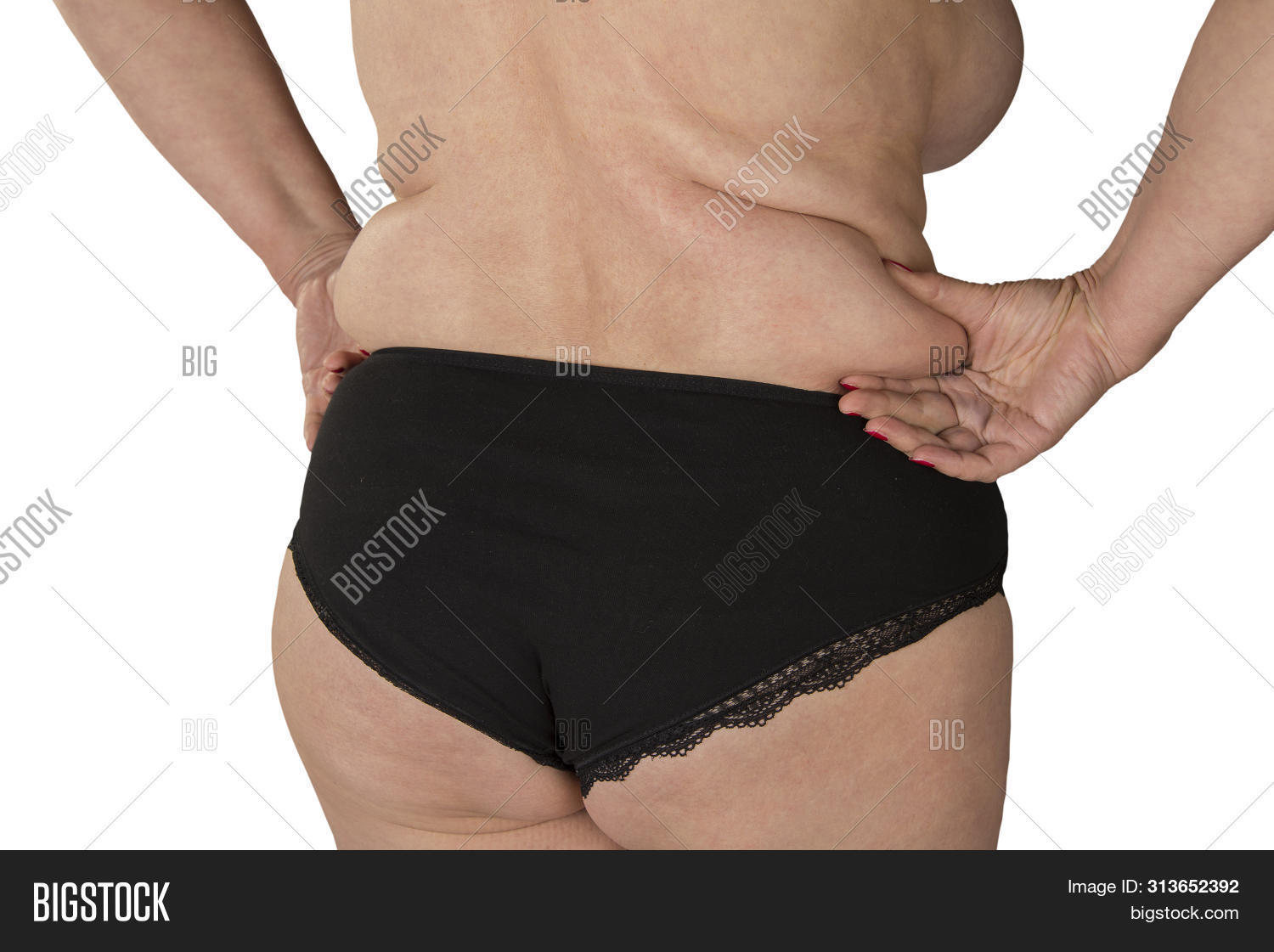 Very large breasted nude women having oral sex