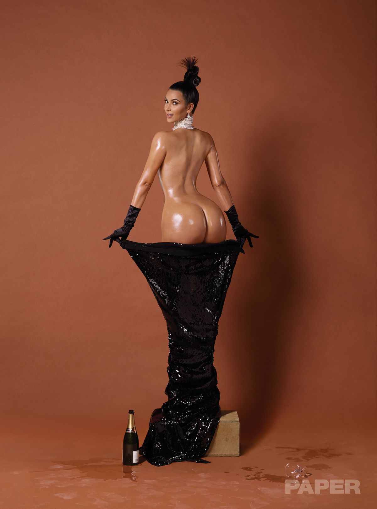 Kim nadara hot naked splits on couch